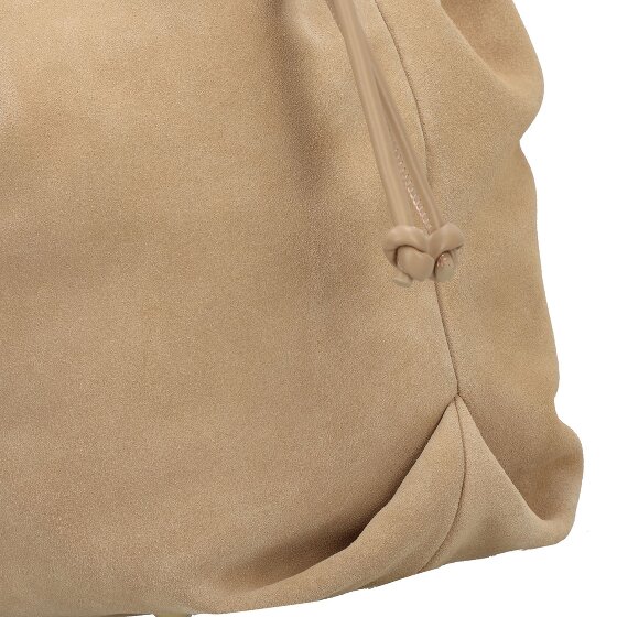 Hey Marly Cool Companion Suede Bolso bucket Piel natural 38 cm