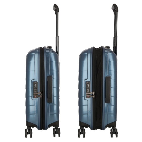 Samsonite Attrix 4 ruedas Carro de la cabina 55 cm con pliegue de expansión