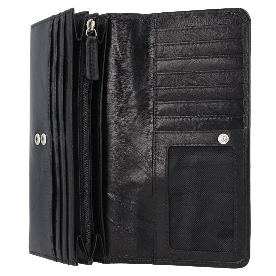 mano Donna Aurona Billetera RFID Piel 19 cm