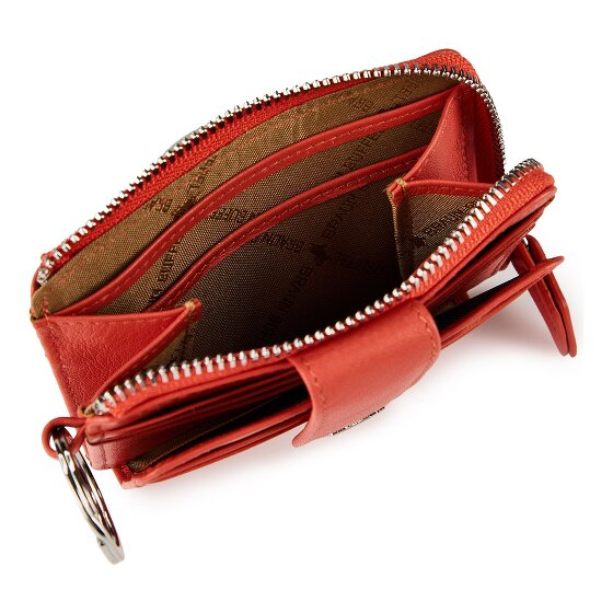 Braun Büffel Joy Estuche para tarjetas de crédito Protección RFID Piel 11 cm