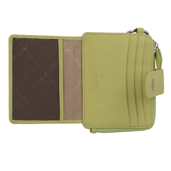 Braun Büffel Joy Estuche para tarjetas de crédito Protección RFID Piel 11 cm