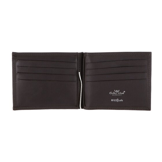 Golden Head Polo Cartera Protección RFID Piel 11 cm
