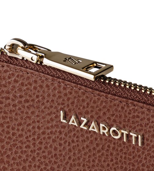 Lazarotti Bolonia Llavero de piel Tarjetero RFID piel 11.5