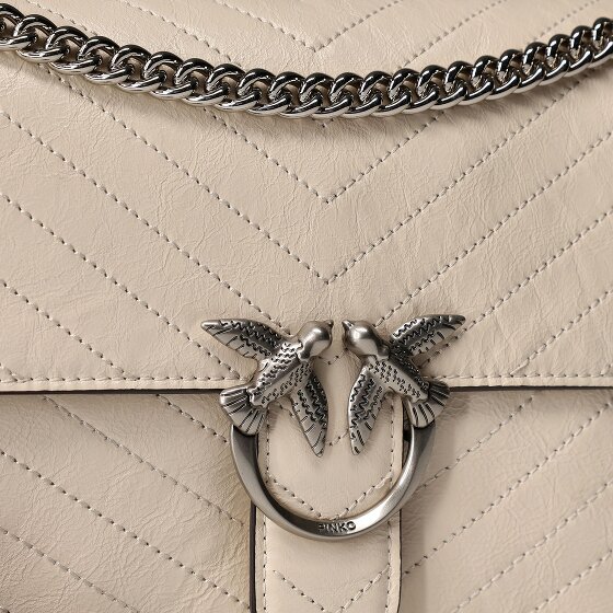 PINKO Love One Bolsa de hombro Piel 26 cm