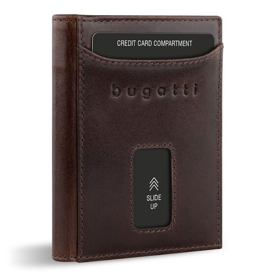 bugatti Secure Slim Cartera Protección RFID Piel 8 cm