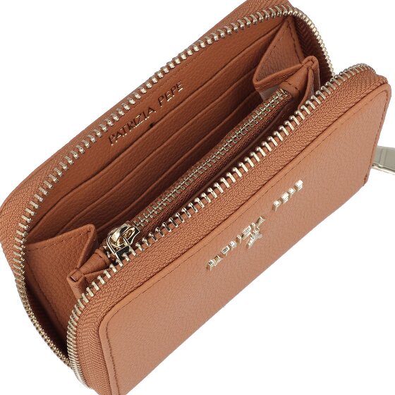 Patrizia Pepe Cartera de cuero de 12 cm