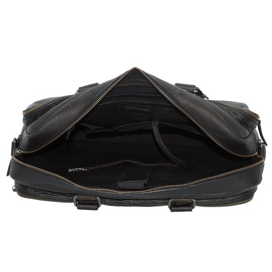 Burkely Maletín Antiguo Avery Piel 40 cm Compartimento Portátil