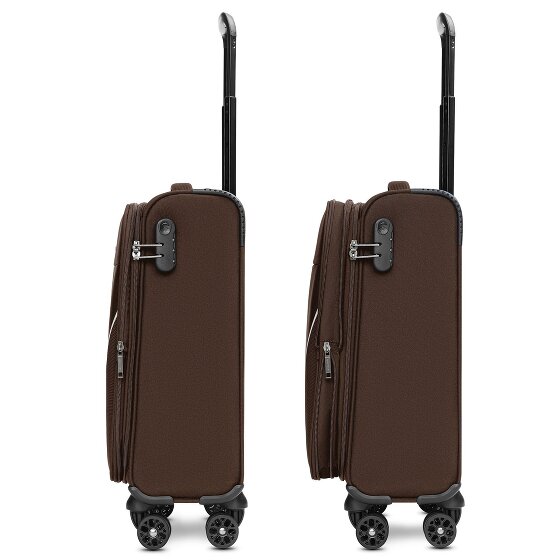 Stratic taska Trolley de cabina de 4 ruedas S 55 cm con pliegue extensible