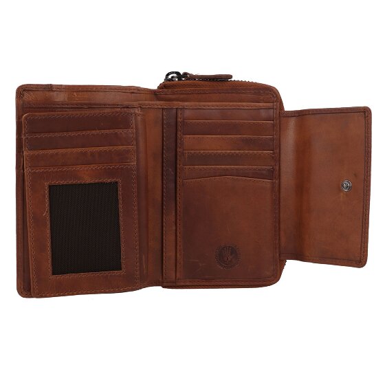 Greenburry Newport Cartera Protección RFID Piel 14 cm