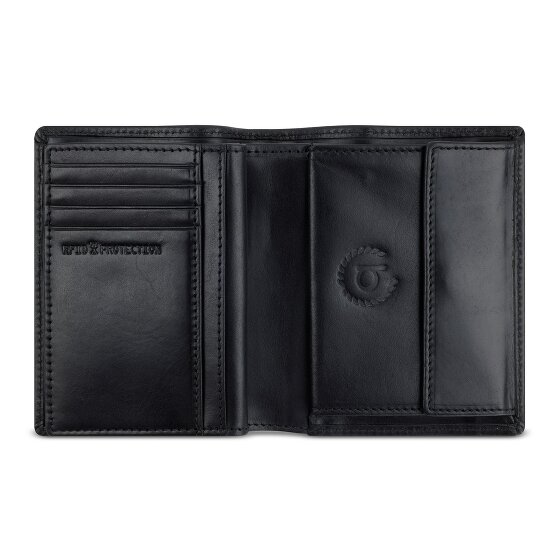bugatti Remo Cartera Protección RFID Piel 10 cm