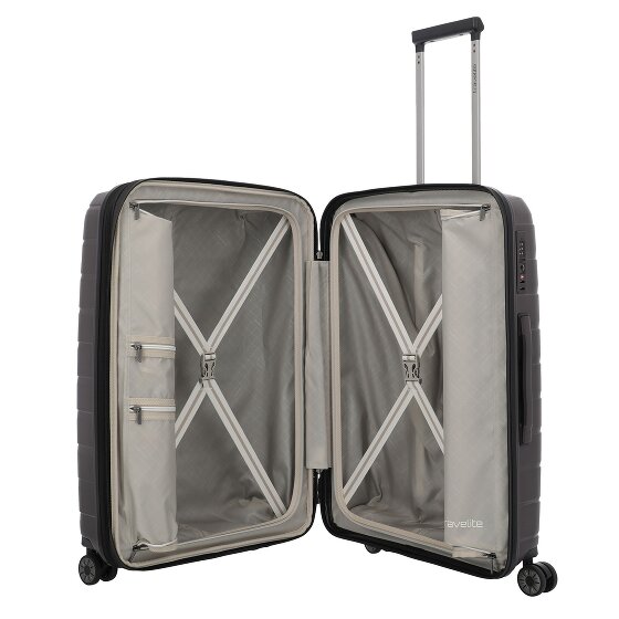 Travelite Carretilla de 4 ruedas Air Base 67 cm