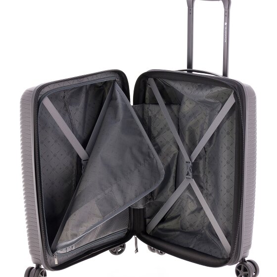 Gladiator 2800 4 ruedas Carro de la cabina 55 cm con pliegue de expansión