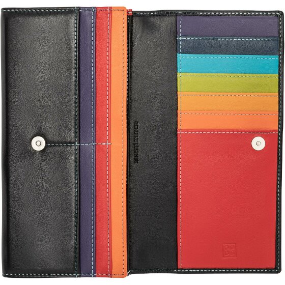 DuDu Cartera de cuero de 19 cm