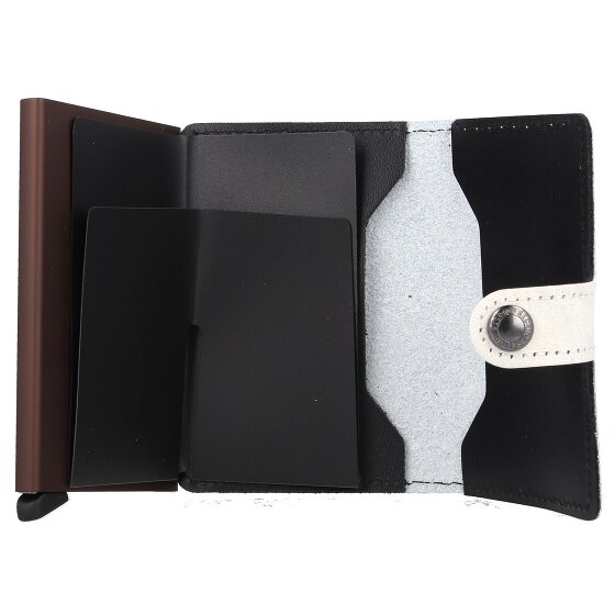 Secrid Estuche para tarjetas de crédito Art RFID de cuero 6 cm