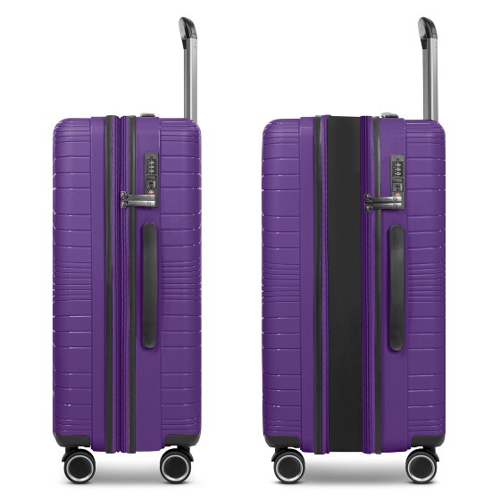 Franky Dallas 3.0 Trolley de 4 ruedas M 65 cm con plegado extensible