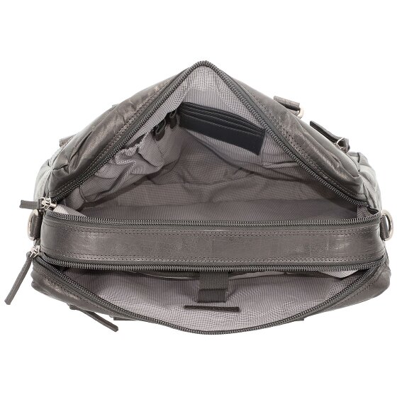 Spikes & Sparrow Maletín de piel 41 cm compartimento para portátil