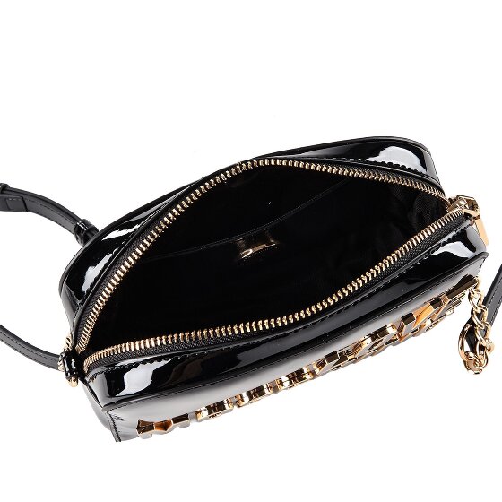 Love Moschino Enameled Logo Bolsa de hombro 20 cm