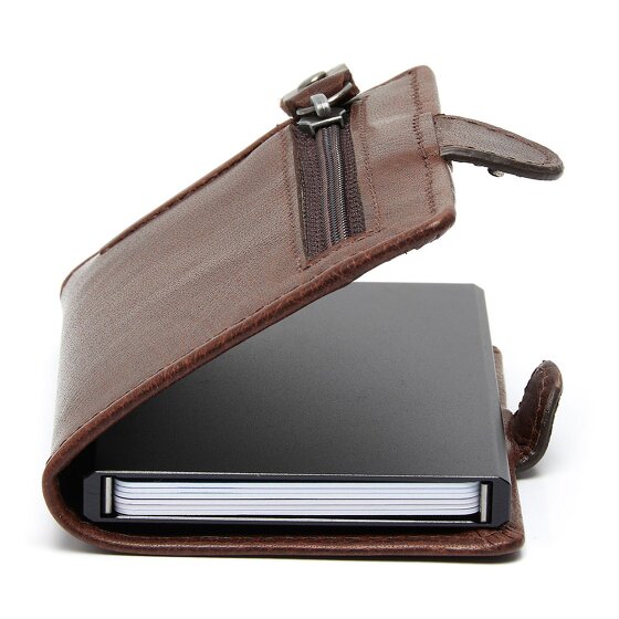 The Chesterfield Brand Baldwin Estuche para tarjetas de crédito Protección RFID Piel 6.5 cm