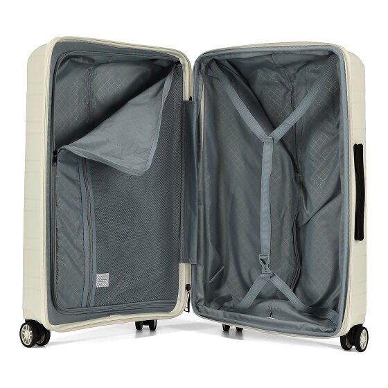 d&n Travel Line 4700 4 ruedas Juego de maletas 3 piezas con pliegue de expansión