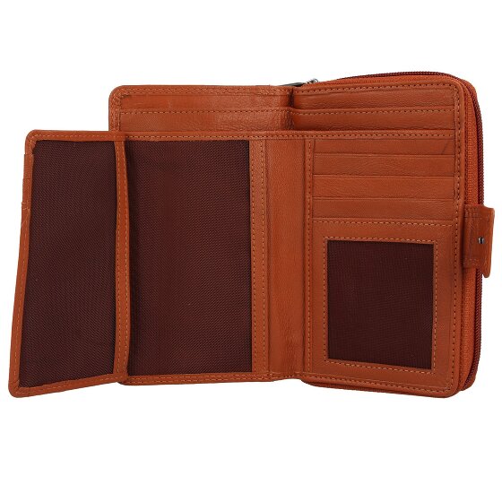 mano Billetera de cuero Donna Giulia 10,5 cm