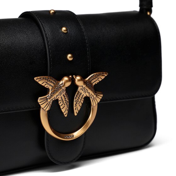 PINKO Love One Bolsa de hombro Piel 22 cm