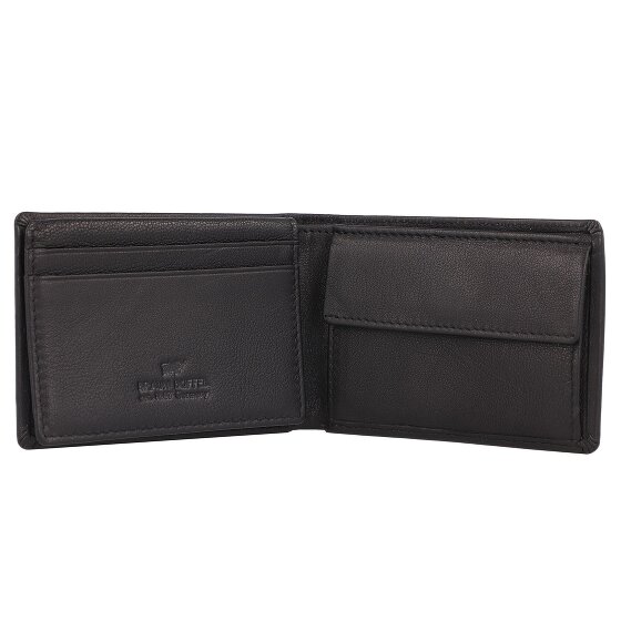 Braun Büffel Hannes Cartera Protección RFID Piel 10.5 cm