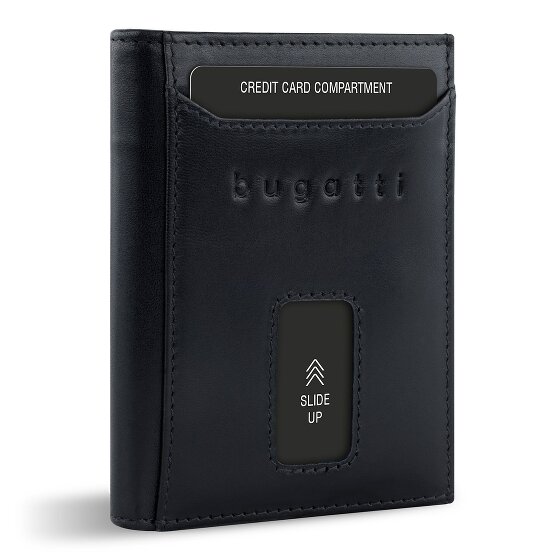 bugatti Secure Slim Cartera Protección RFID Piel 8 cm