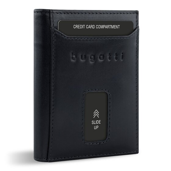 bugatti Secure Slim Cartera Protección RFID Piel 8 cm