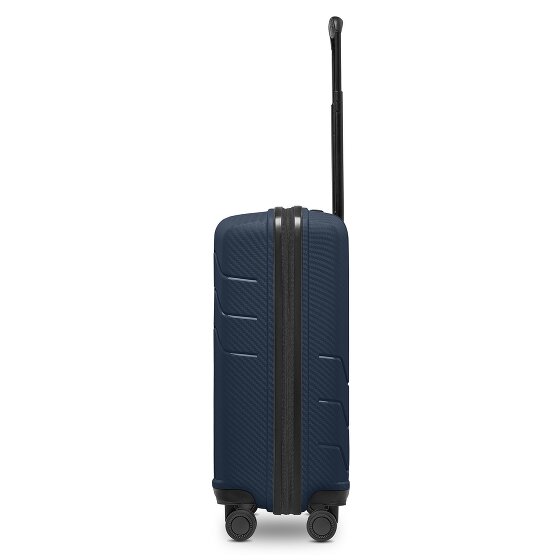 Redolz Trolley de cabina Essentials 17 de 4 ruedas Compartimento para portátil con bolsillo blando de 55 cm