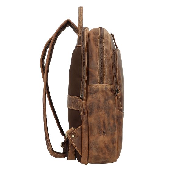 Greenburry Vintage Mochila de día Piel 43 cm Compartimento para el portátil