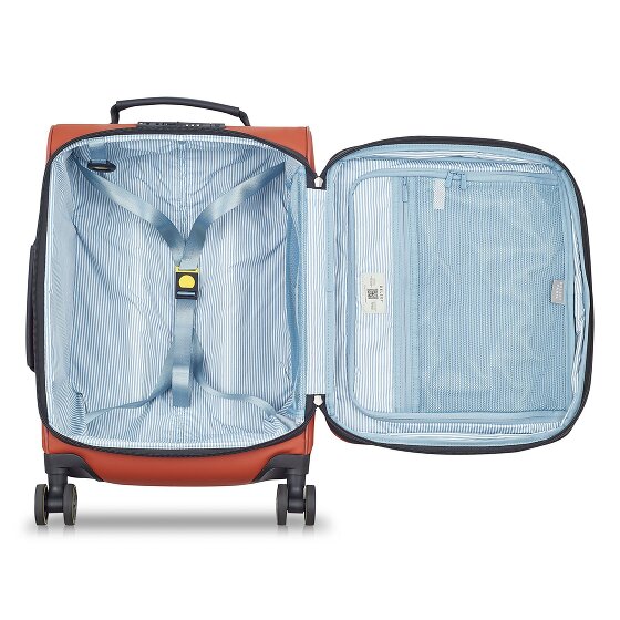 Delsey Paris Turenne Soft 4 ruedas Carro de la cabina 55 cm con pliegue de expansión