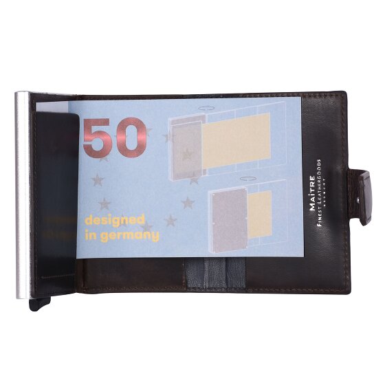 Maître Birkheim C-Two Estuche para tarjetas de crédito Protección RFID Piel 6.5 cm