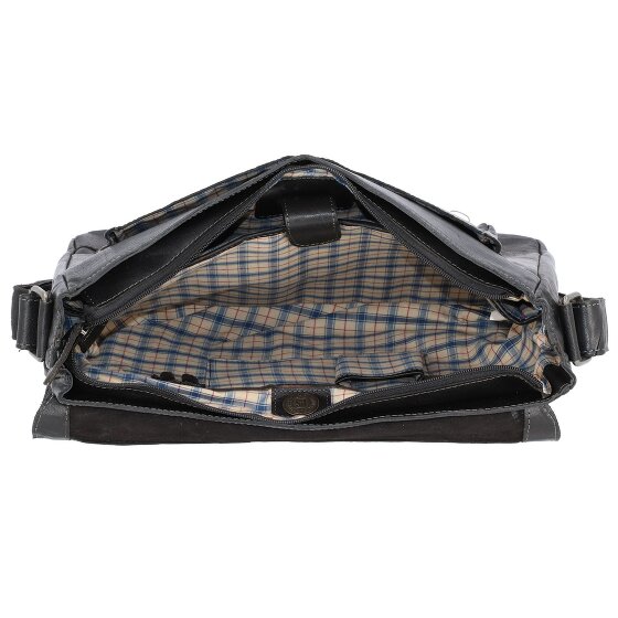 Pride and Soul Maletín Baggie Piel 35 cm Compartimento para portátil