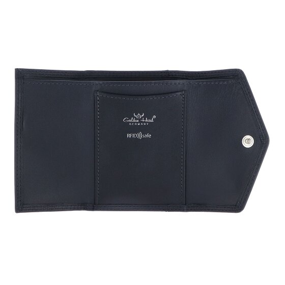 Golden Head Polo Cartera Bloqueo RFID Piel natural 10 cm