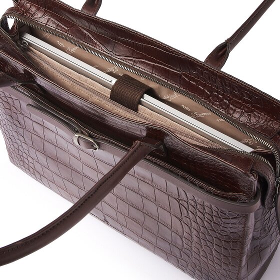 Castelijn & Beerens Tess Maletín Protección RFID Piel 40 cm Compartimento para el portátil