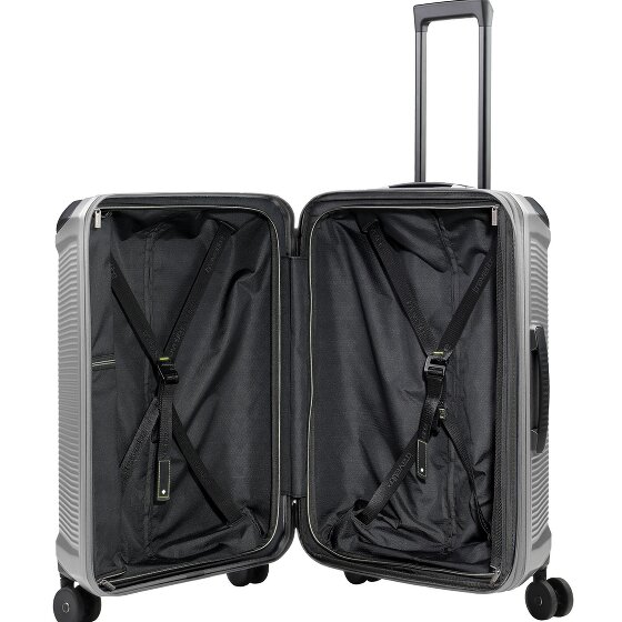Travelite Millennium 4 ruedas Carrito 67 cm con pliegue de expansión