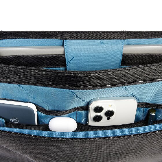 Piquadro Wollem Maletín Mensajero Protección RFID 39 cm Compartimento para el portátil