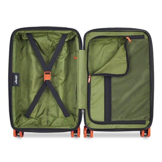 Jeep JH002B 4 ruedas Carro de la cabina XL 55 cm con pliegue de expansión