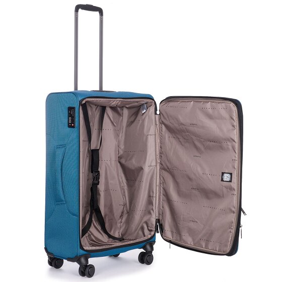Stratic Trolley de 4 ruedas Bendigo Light Plus Compartimento para portátil de 72 cm