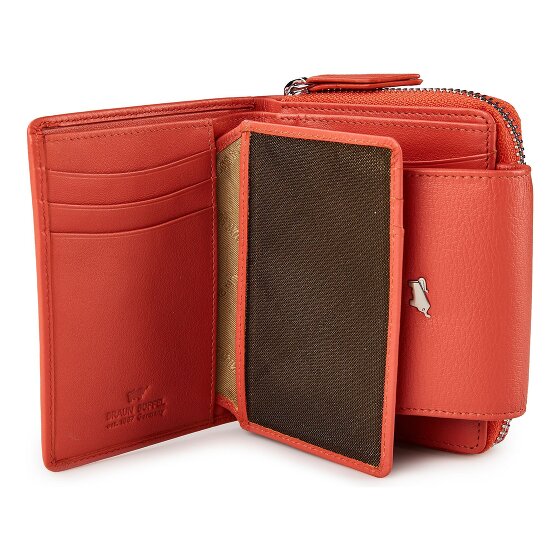 Braun Büffel Joy Cartera Protección RFID Piel 12 cm