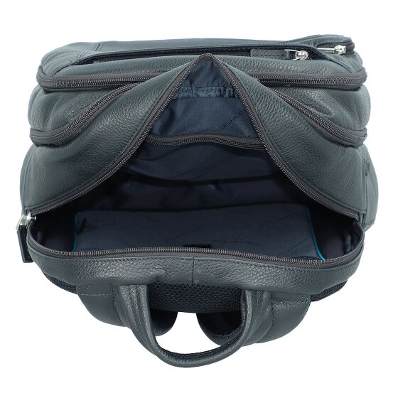 Piquadro Mochila Vibe Piel 43 cm Compartimento para portátil