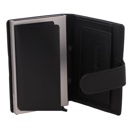 Greenburry Nappa Estuche para tarjetas de crédito Protección RFID Piel 7 cm