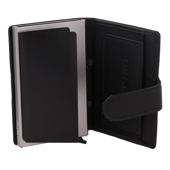 Greenburry Nappa Estuche para tarjetas de crédito Protección RFID Piel 7 cm