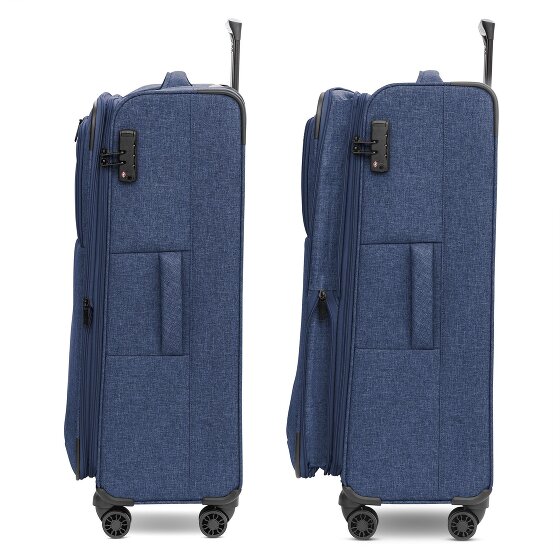 Redolz Essentials 12 LARGE 4 ruedas Carrito 79 cm con pliegue de expansión