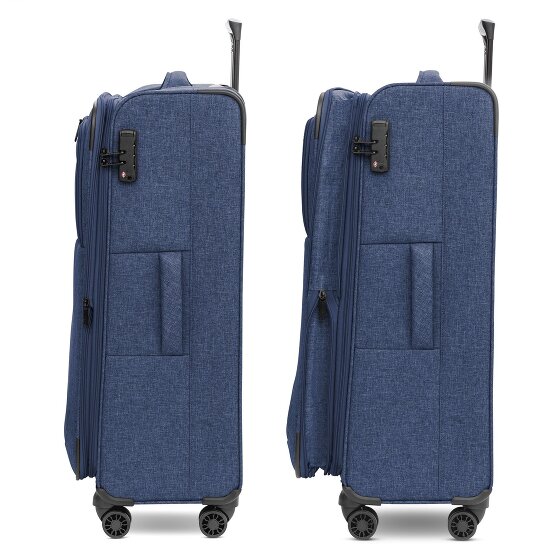 Redolz Essentials 12 LARGE 4 ruedas Carrito 79 cm con pliegue de expansión