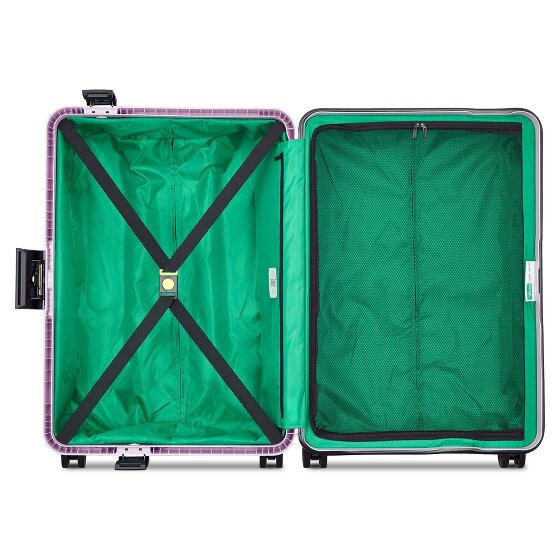 Delsey Paris x United Colors of Benetton Colour Block Trolley rígido de 4 ruedas 67 cm