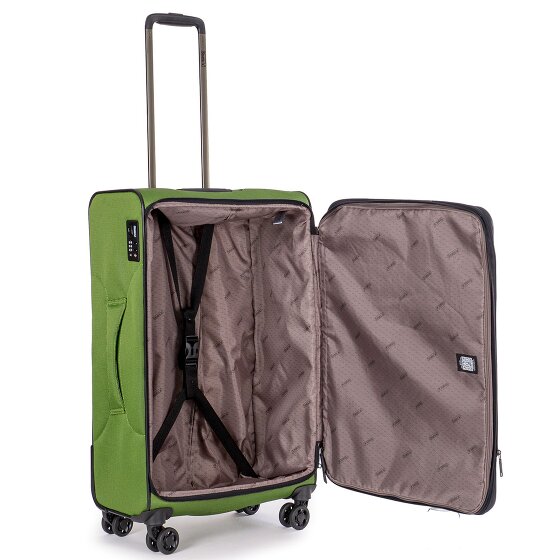 Stratic Trolley de 4 ruedas Bendigo Light Plus Compartimento para portátil de 72 cm
