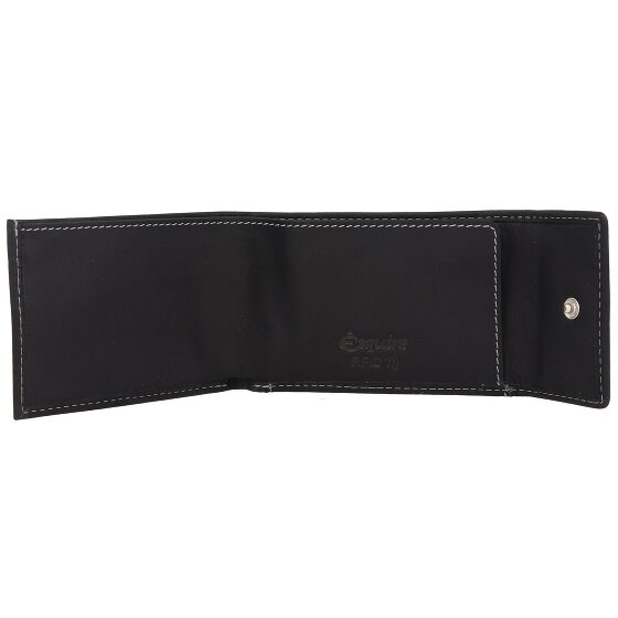 Esquire Cartera Dallas de cuero RFID 10 cm