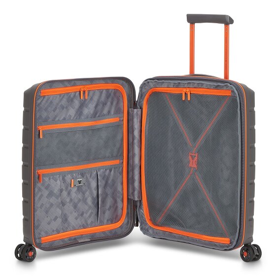 Roncato B-Flying Move 4 ruedas Carro de la cabina 55 cm con pliegue de expansión