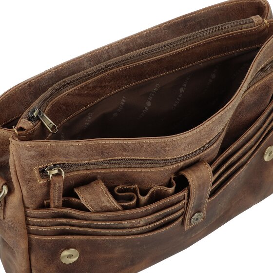 Greenburry Mensajero Vintage Piel 34 cm